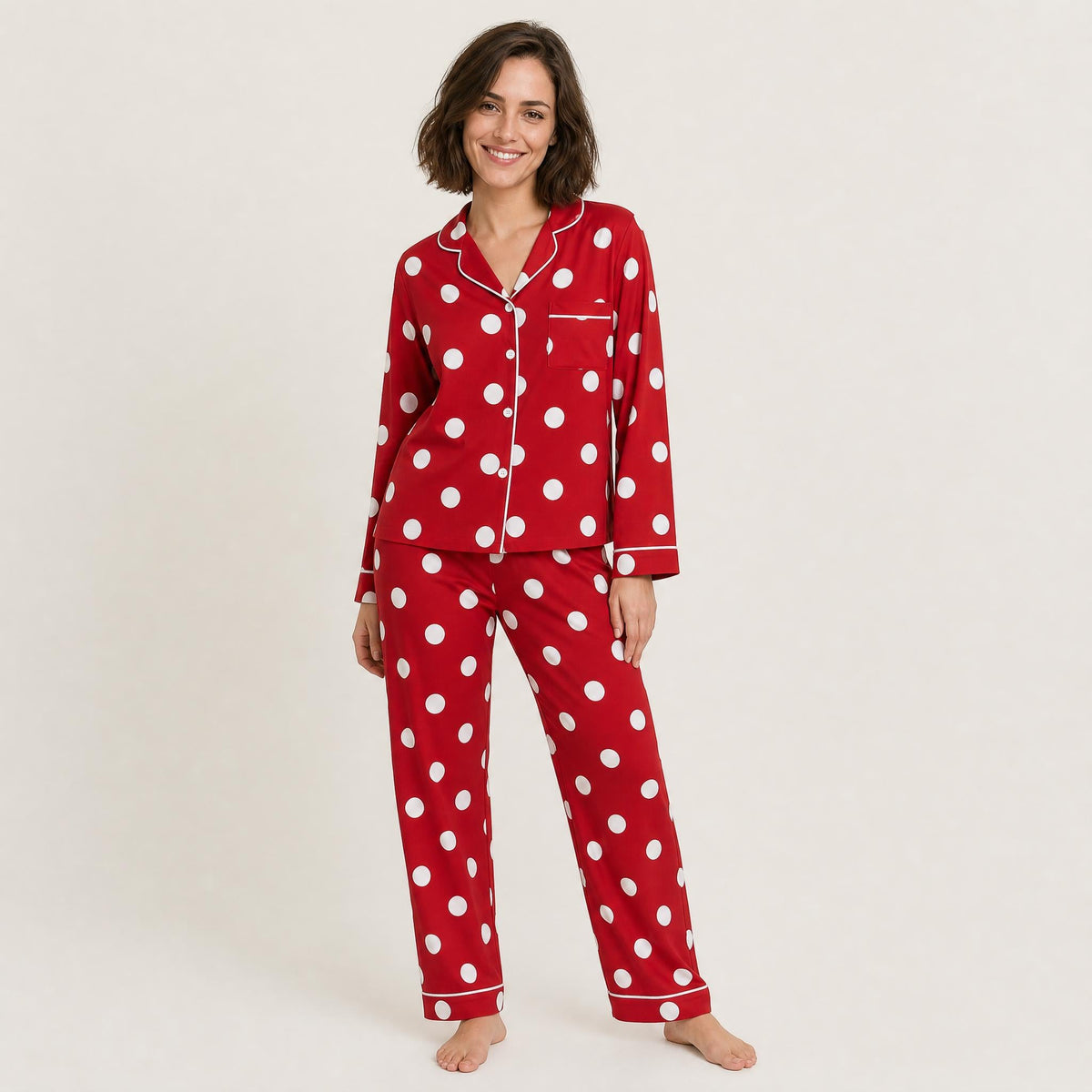 Women's Christmas Pajama Set Long Sleeve & Pants