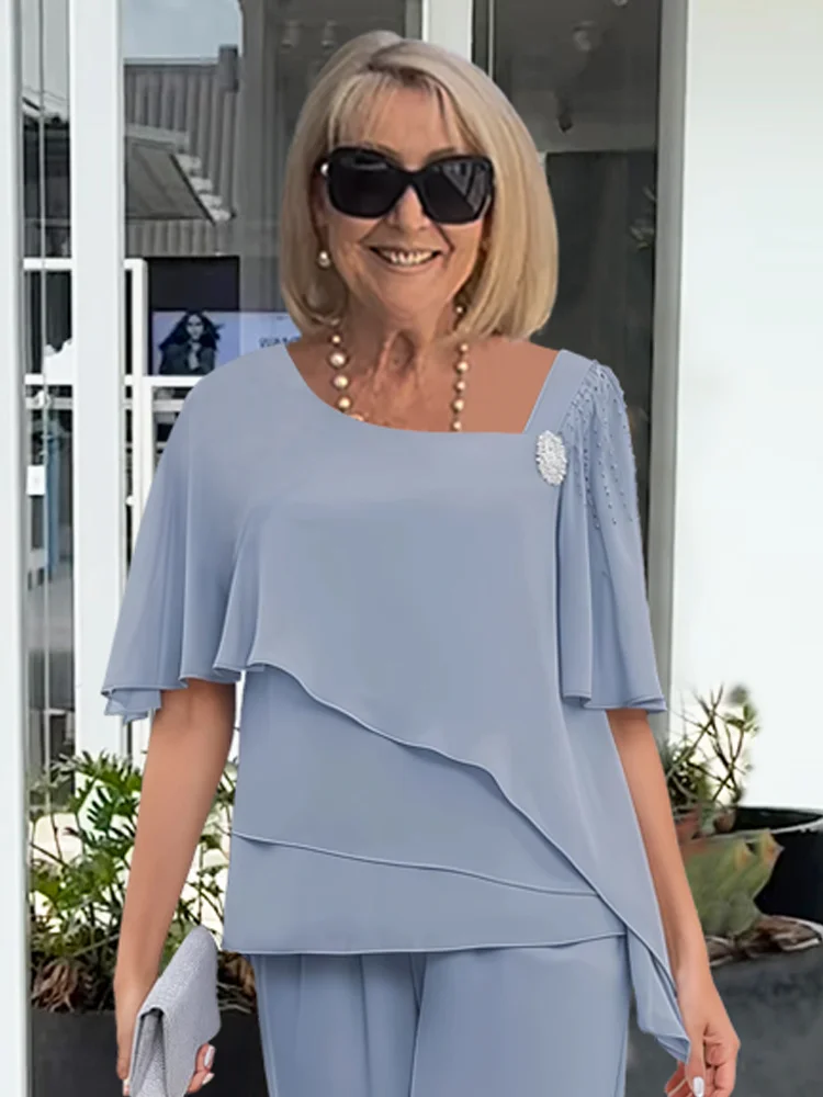 Women's Relaxed Fit Two-Piece Summer Set