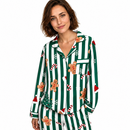 Women's Christmas Pajama Set Long Sleeve & Pants