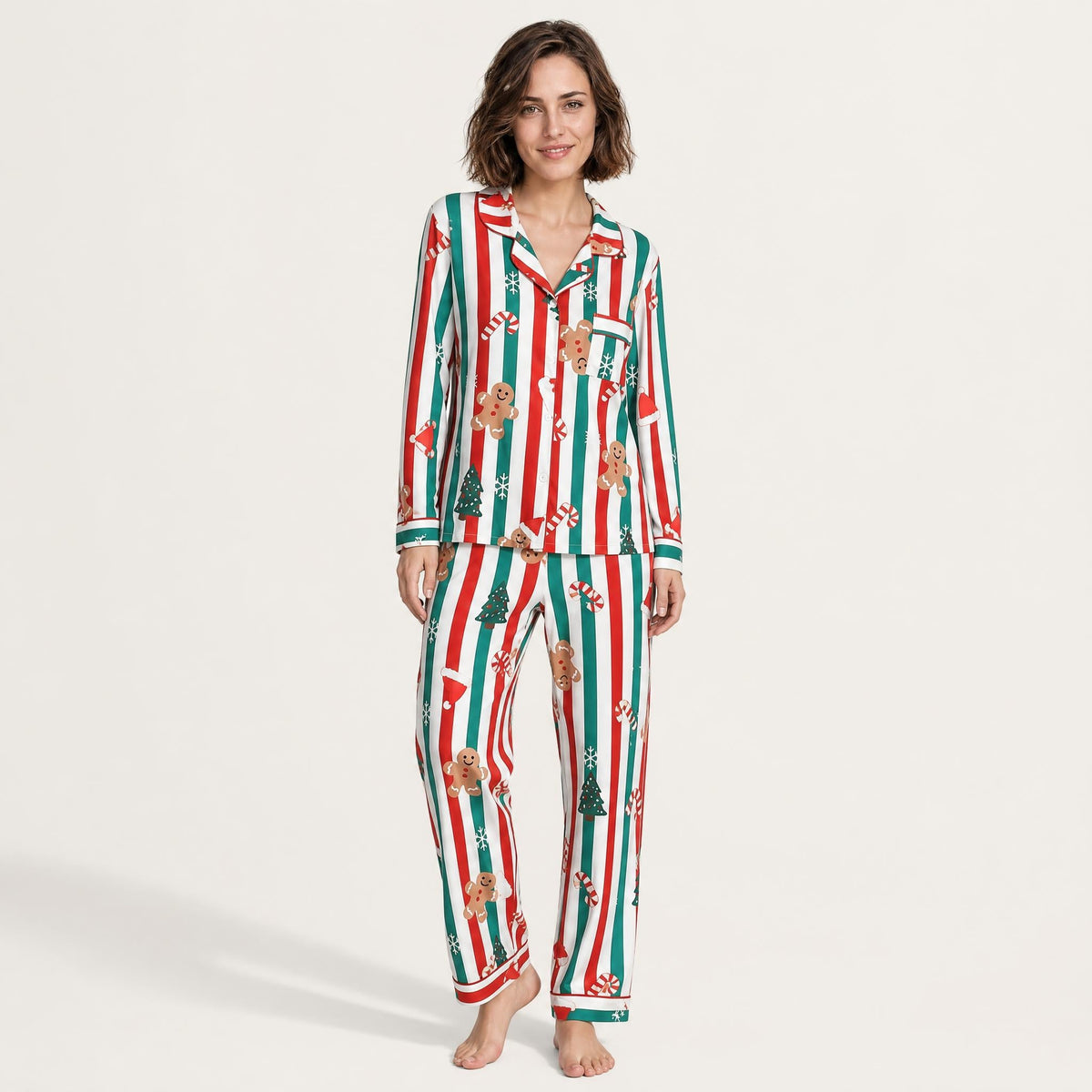 Women's Christmas Pajama Set Long Sleeve & Pants