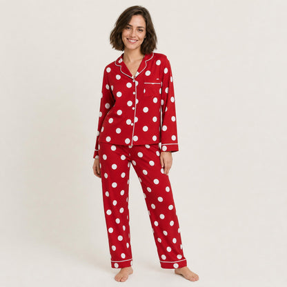 Women's Christmas Pajama Set Long Sleeve & Pants